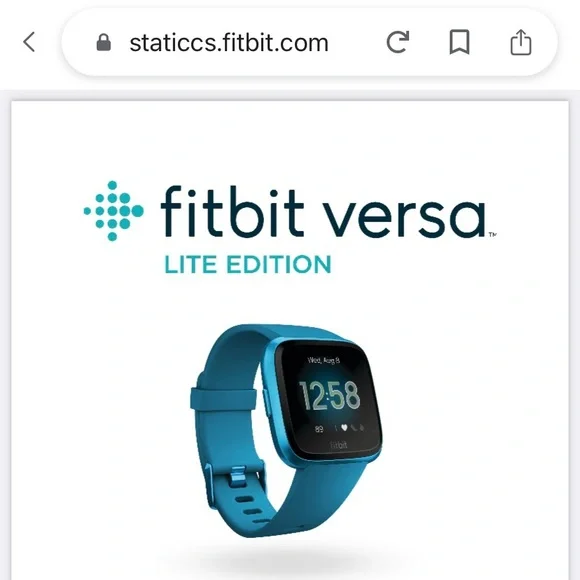 Fitbit Versa Lite Edition Smart Watch - Picture 6 of 6